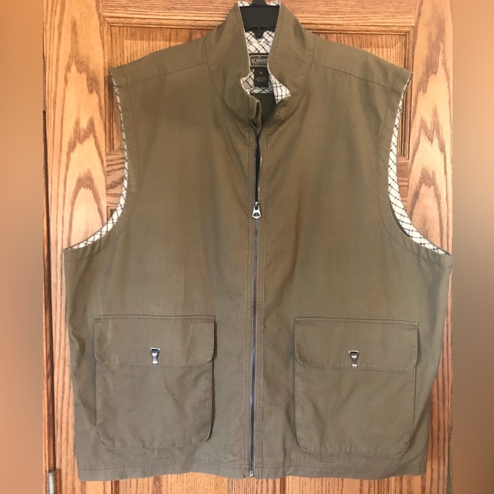 New CE Schmidt Workwear Ripstop Canvas Vest